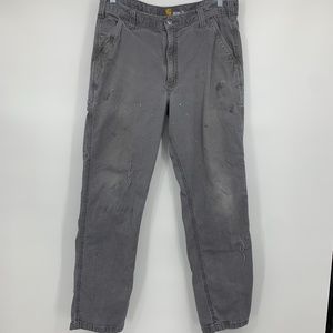 Carhartt mens 36 jeans pants relaxed fit destroyed‎